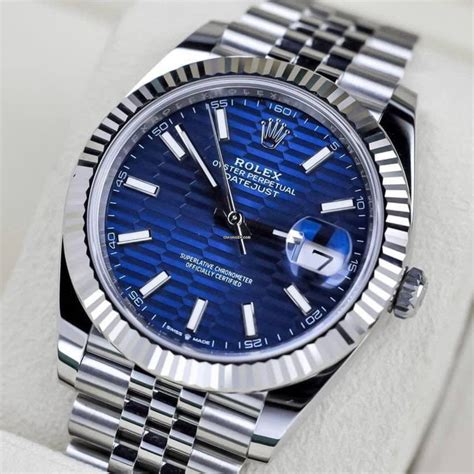 date just blue rolex|Rolex Datejust blue for sale.